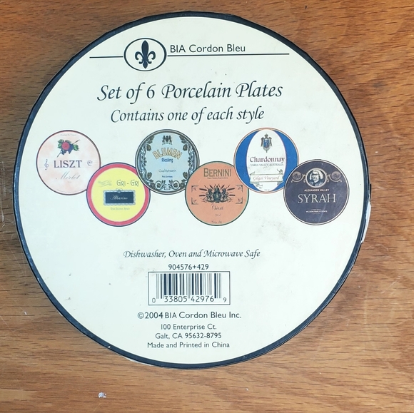 Cordon Bleu Plates - Picture 7 of 7